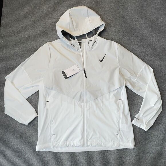 Nike Storm-FIT Aerogami Jacket Mens XL Hooded Running Windbreaker FZ9039-121 NEW - Picture 1 of 14